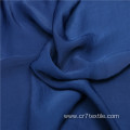 Navy Blue Suede Fleece Dyed Polyester Chiffon Fabrics